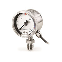 HPS High Purity Pressure Gauges with Reed Switch