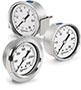 1008S 40, 50, 63, and 100 Millimeter (mm) Pressure Gauges