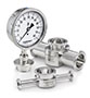 1036 Sanitary Pressure Gauges